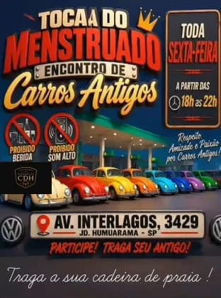 Toca do Menstruado Encontro de Antigos - São Paulo, SP