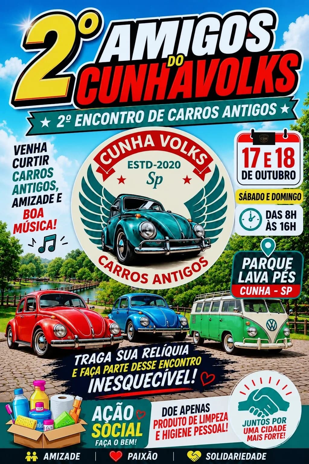 2º Amigos do Cunhavolks - Cunha, SP