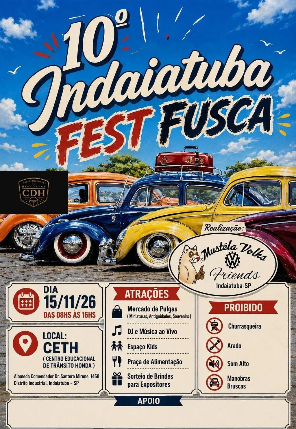 10º Indaiatuba Fest Fusca - SP