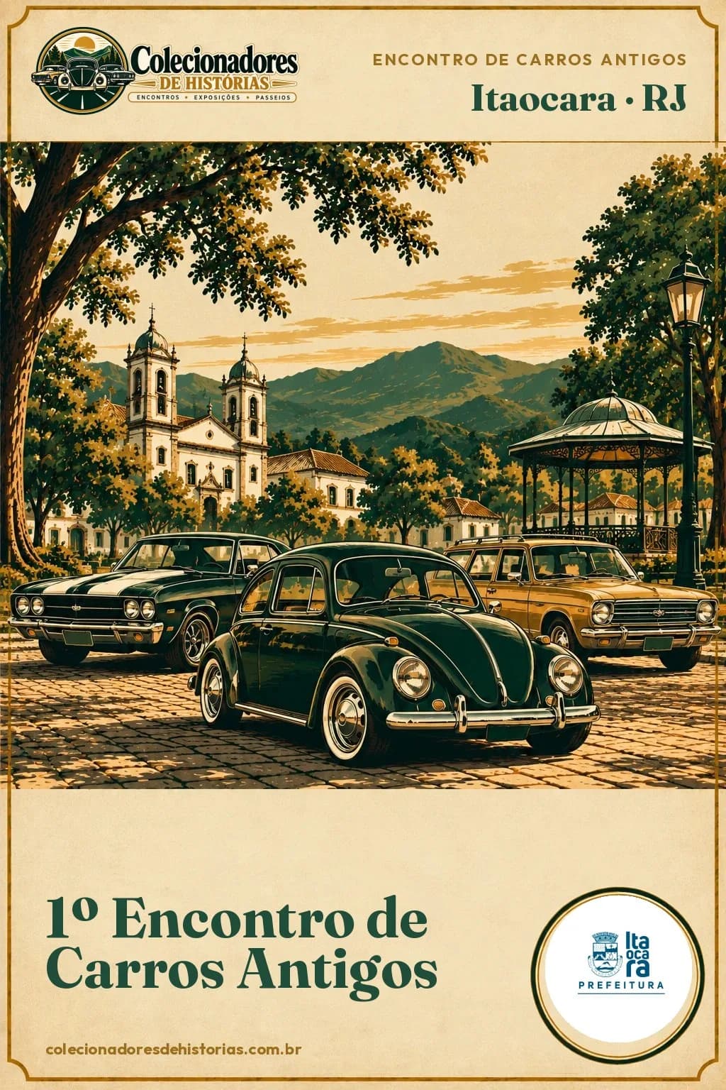 1º Encontro de Carros Antigos
