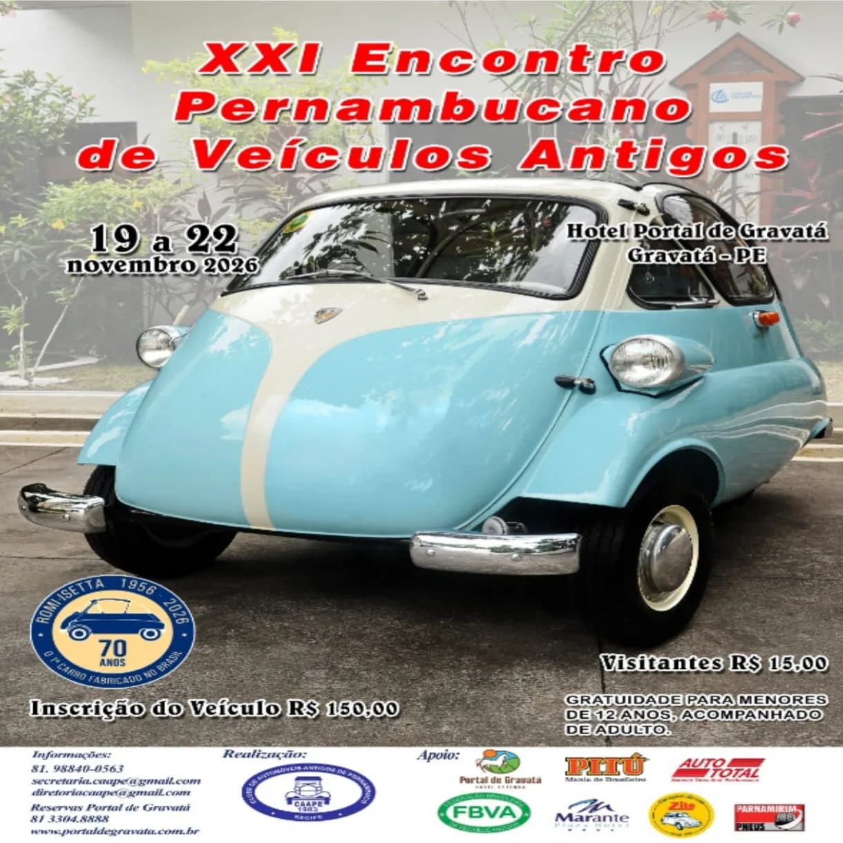 XXI Encontro Pernambucano de Veículos Antigos