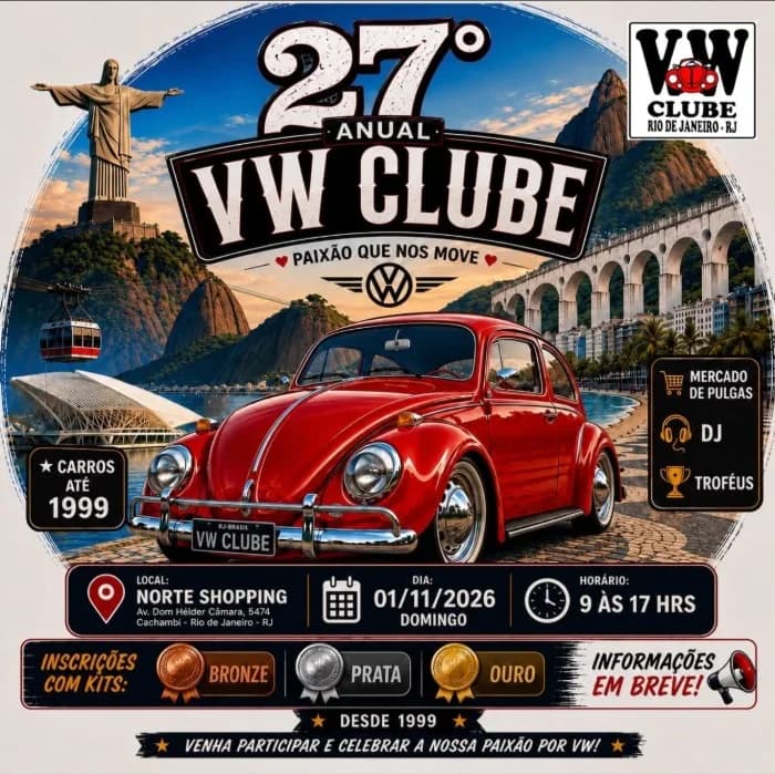 27° Encontro Anual do VW Clube