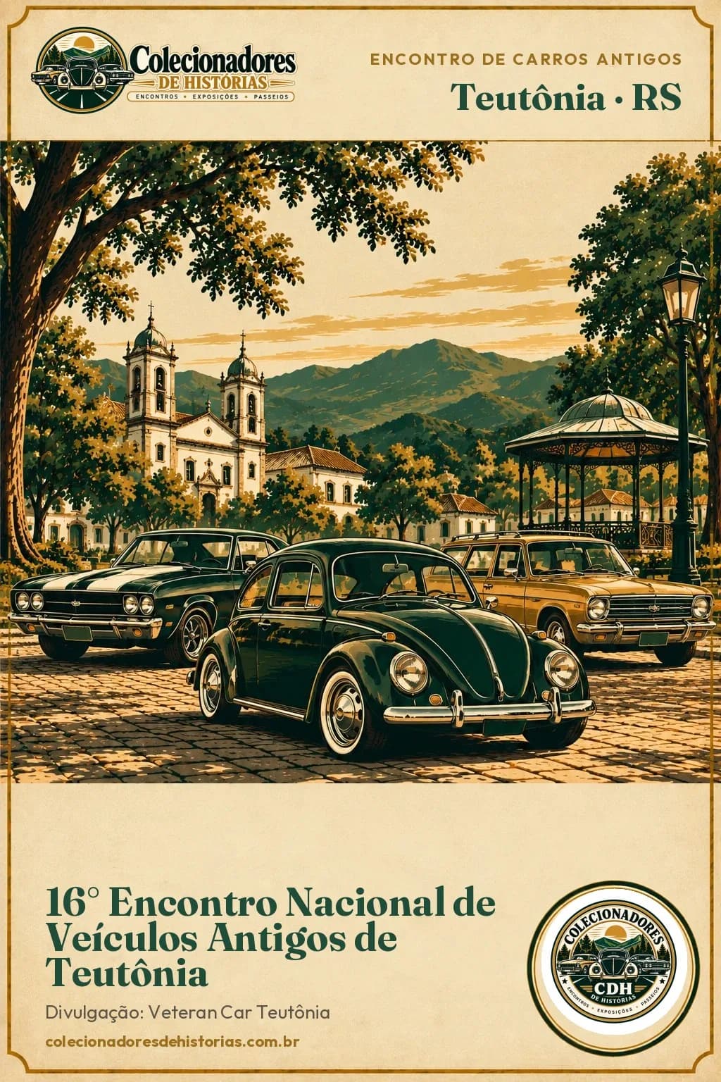 16° Encontro Nacional de Veículos Antigos de Teutônia
