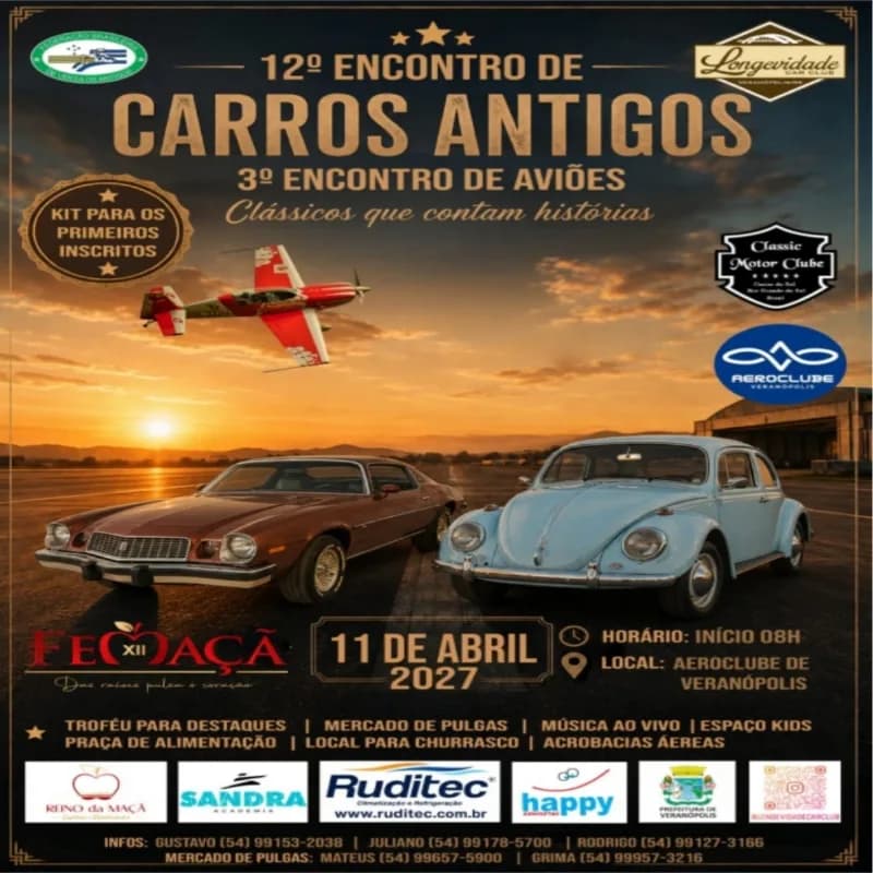 12º Encontro de Carros Antigos