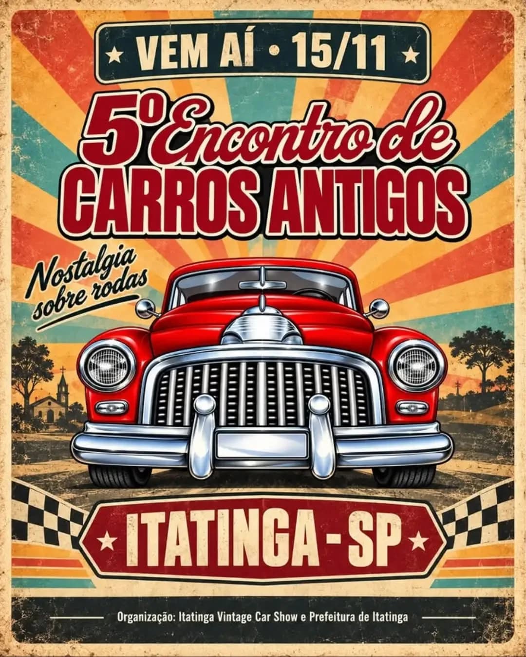 5° Encontro de Carros Antigos