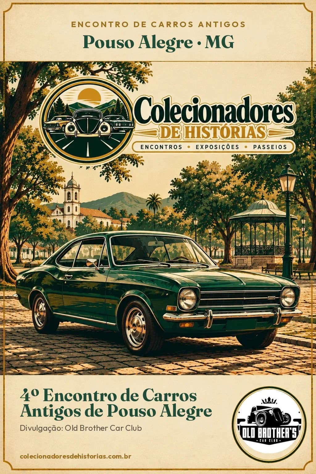 4º Encontro de Carros Antigos de Pouso Alegre