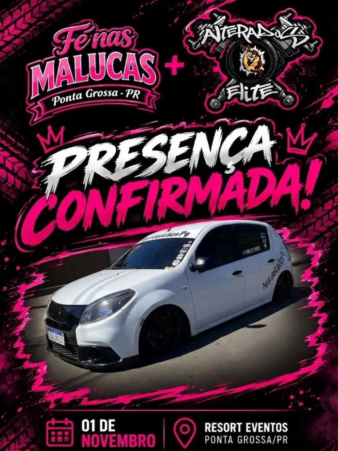 Encontro Beneficente Alterados Elite + Fé nas Malucas