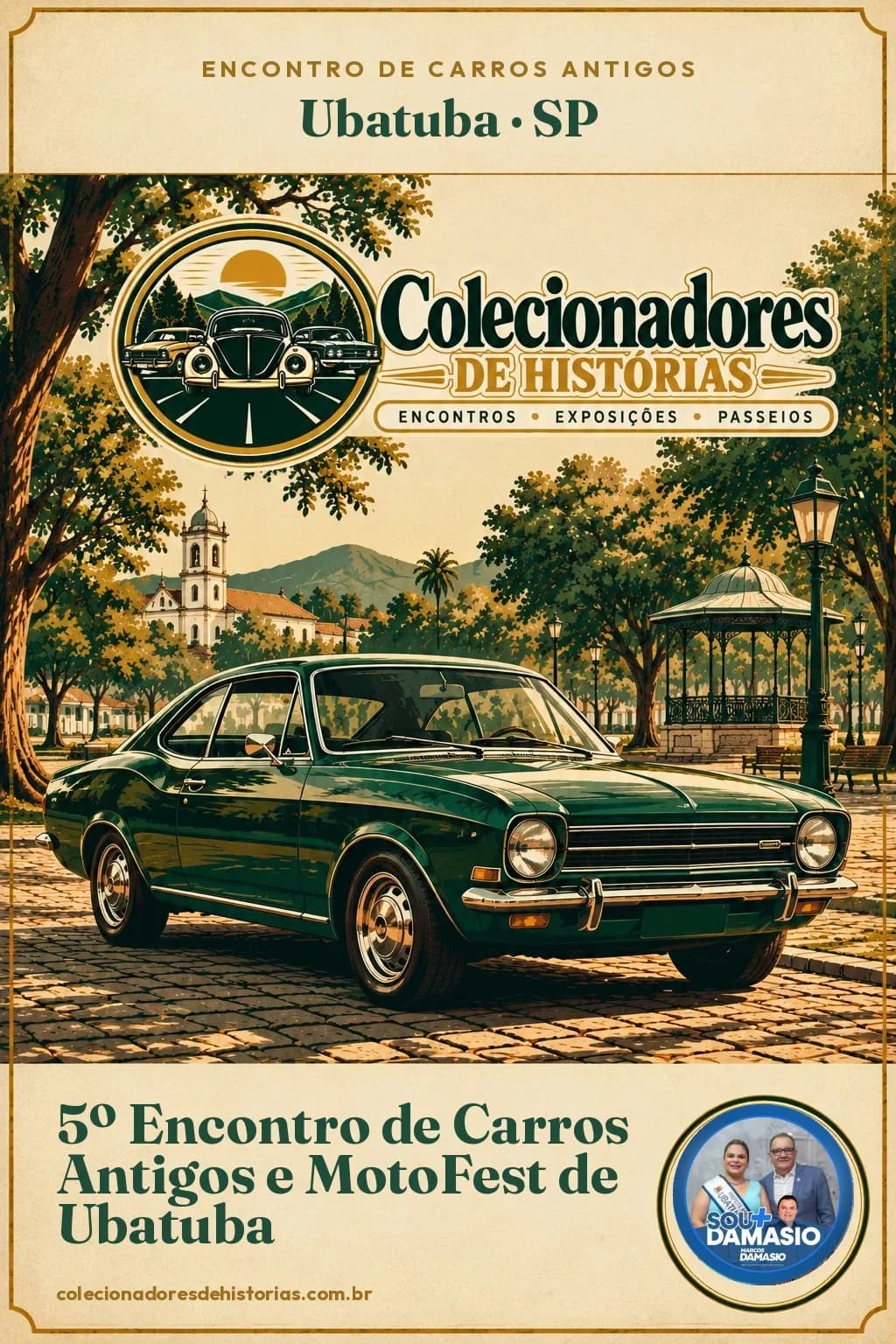 5º Encontro de Carros Antigos e MotoFest de Ubatuba