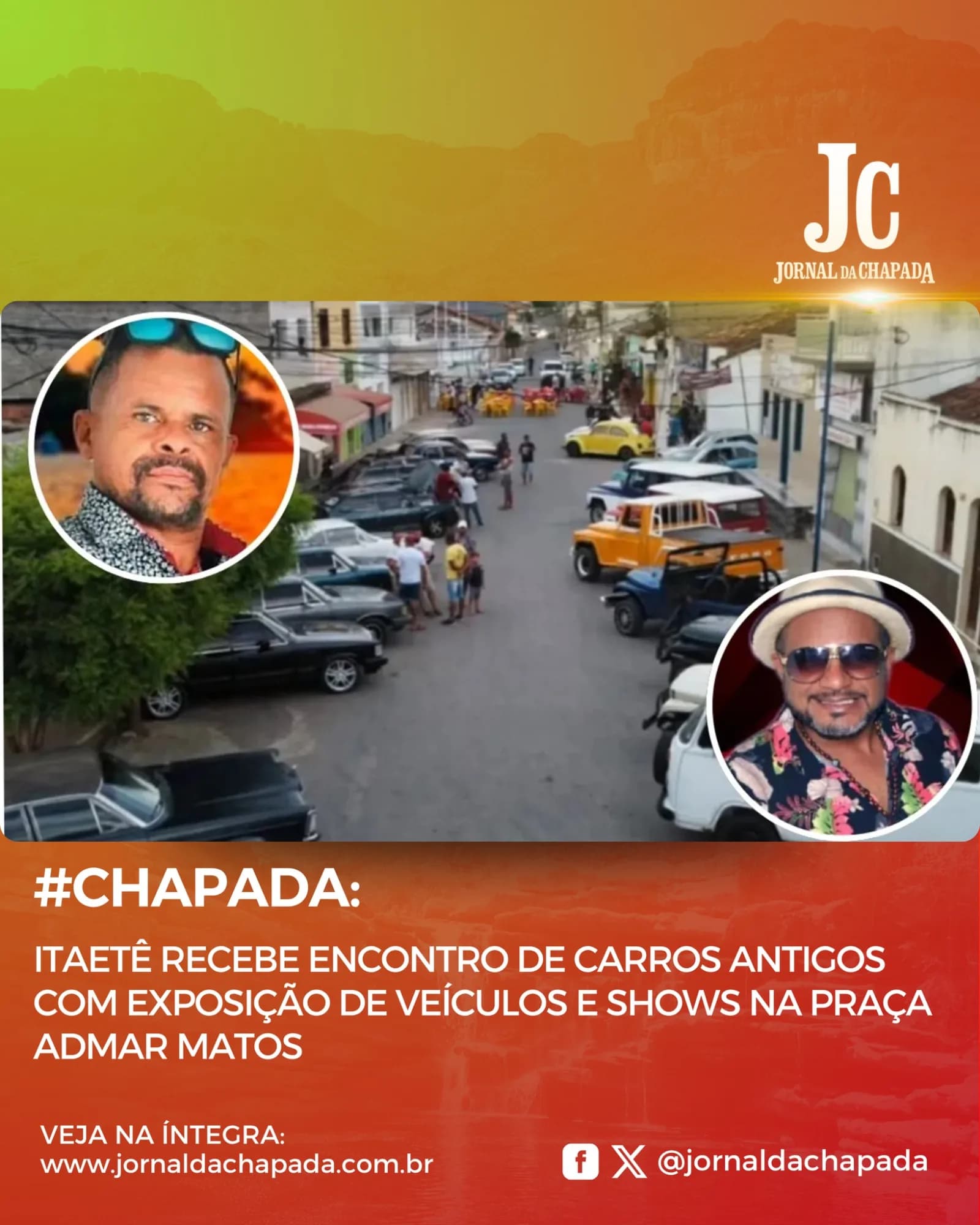 7º Encontro de Carros Antigos Relíquias de Itaetê