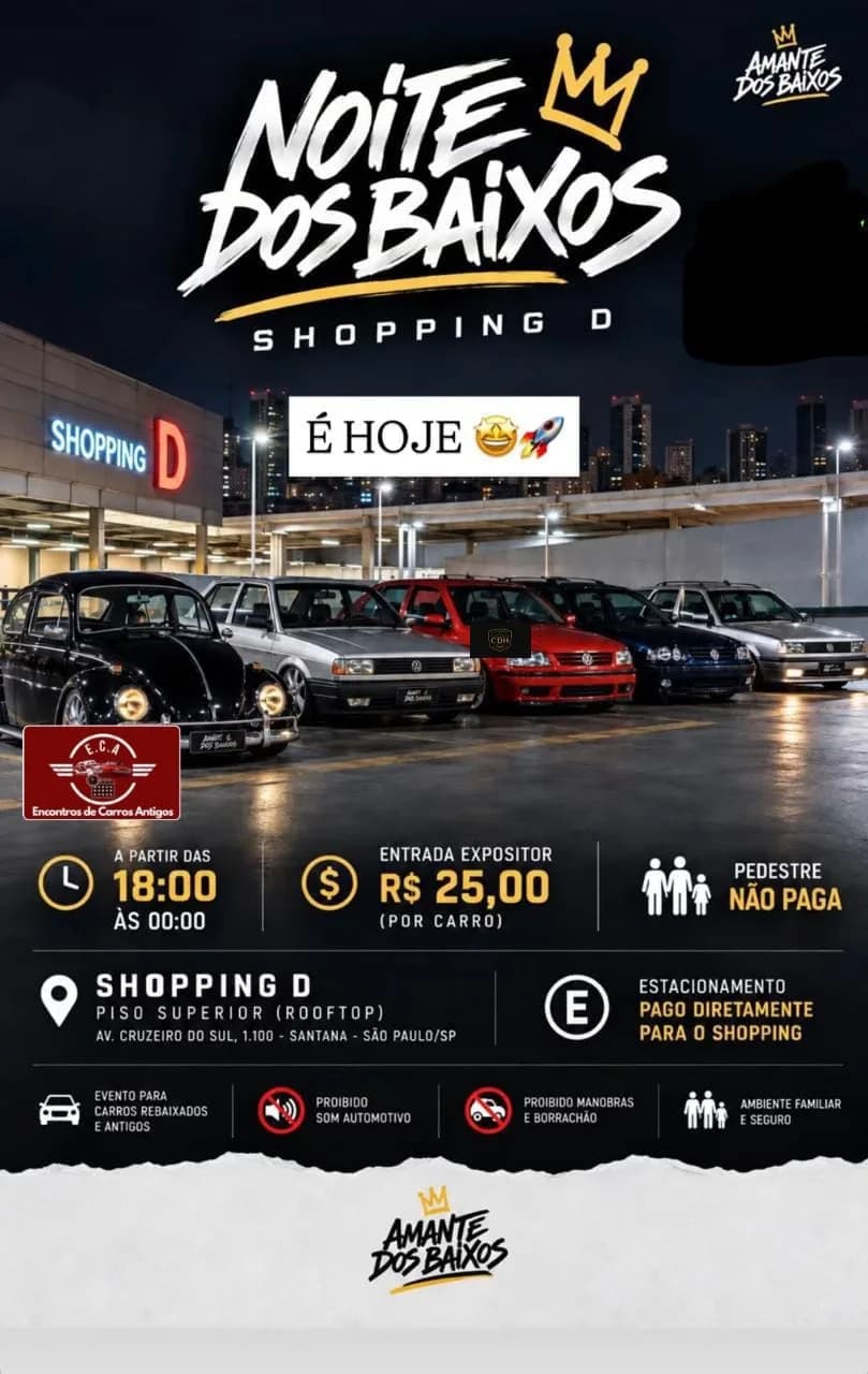 Noite dos baixos no Shopping D - São Paulo, SP