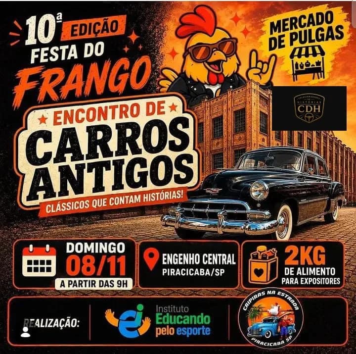 10ª edição festa do frango - Piracicaba, SP