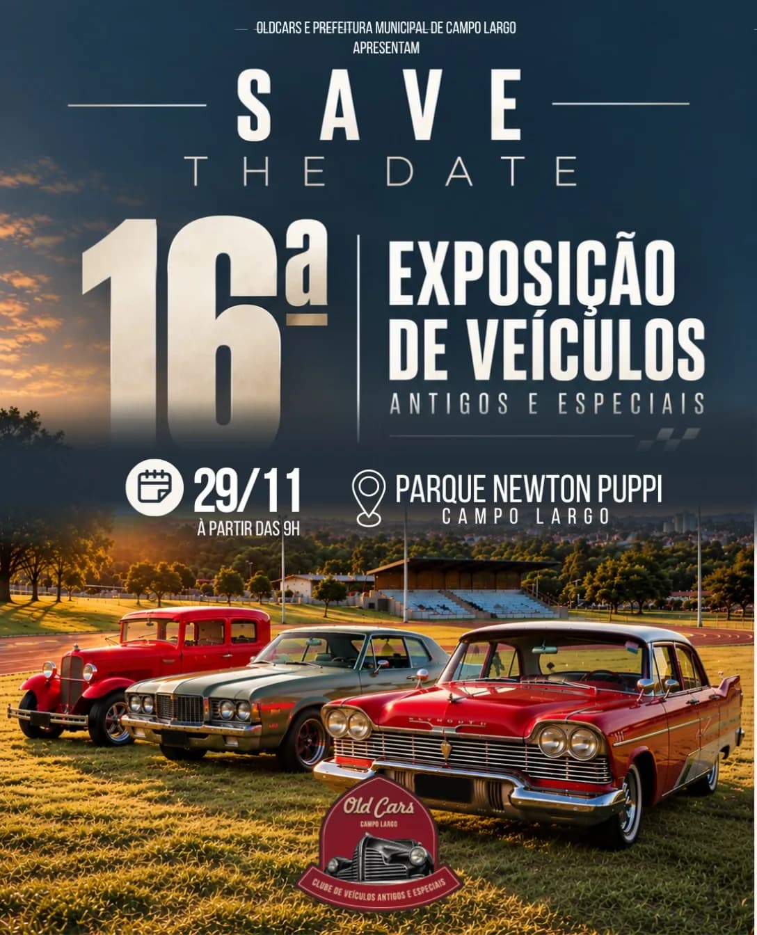 16ª Exposição de Veículos Antigos e Especiais