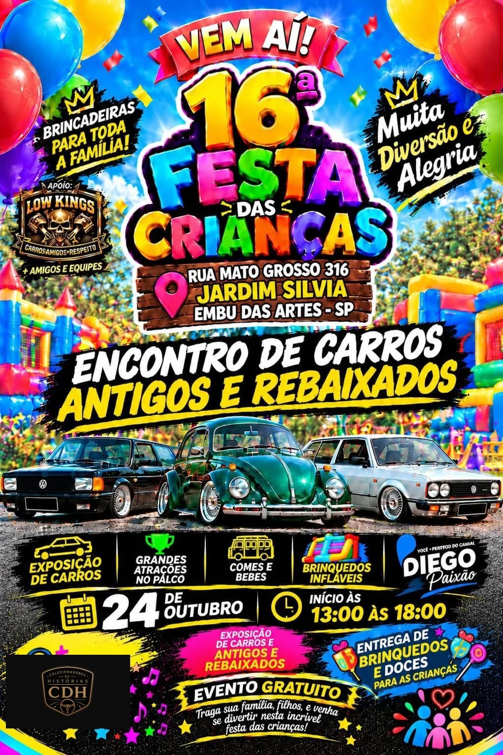 16ª festa das crianças - Embu das Artes, SP