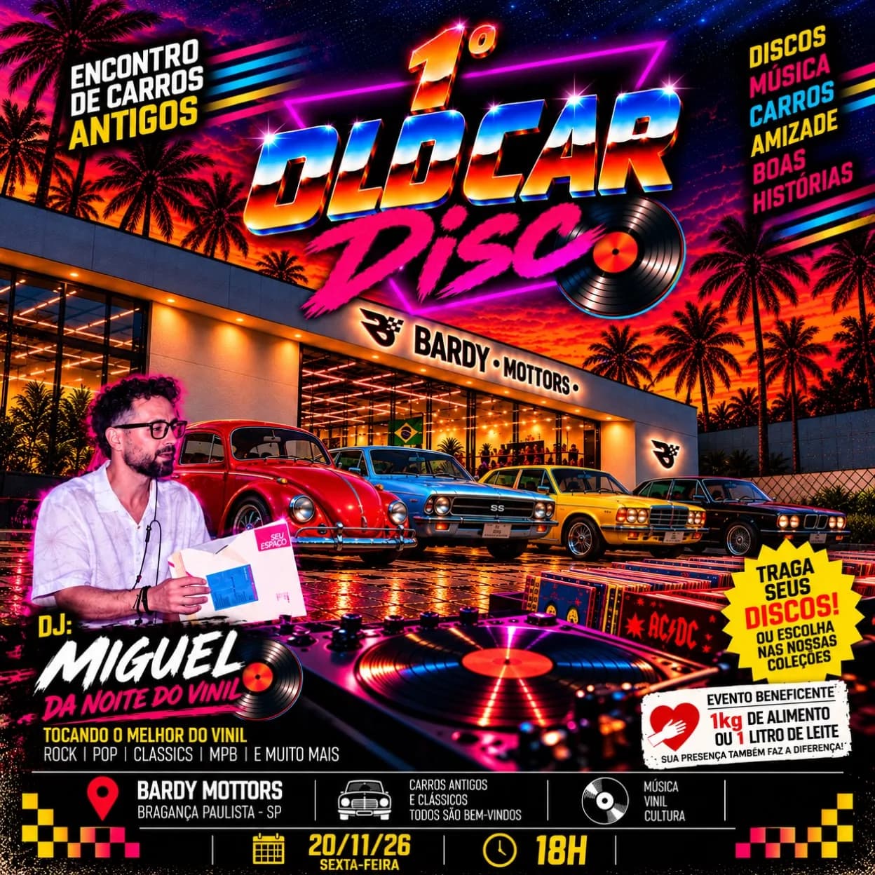 1º OLD CAR DISCO