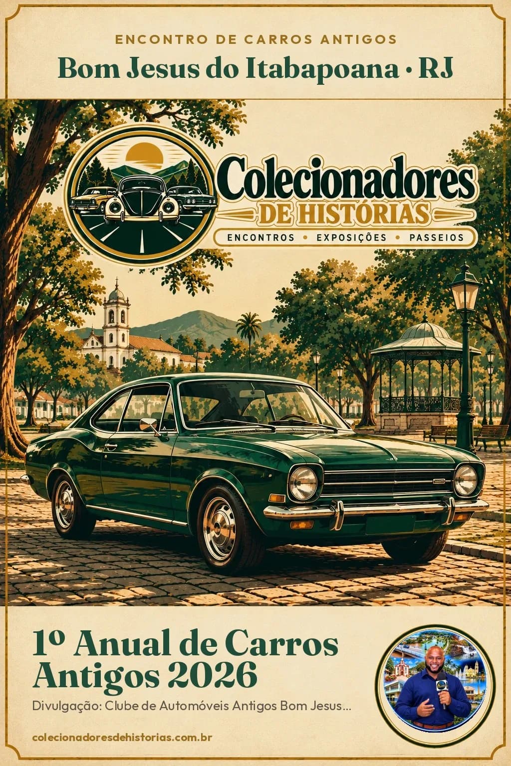 1º Anual de Carros Antigos 2026