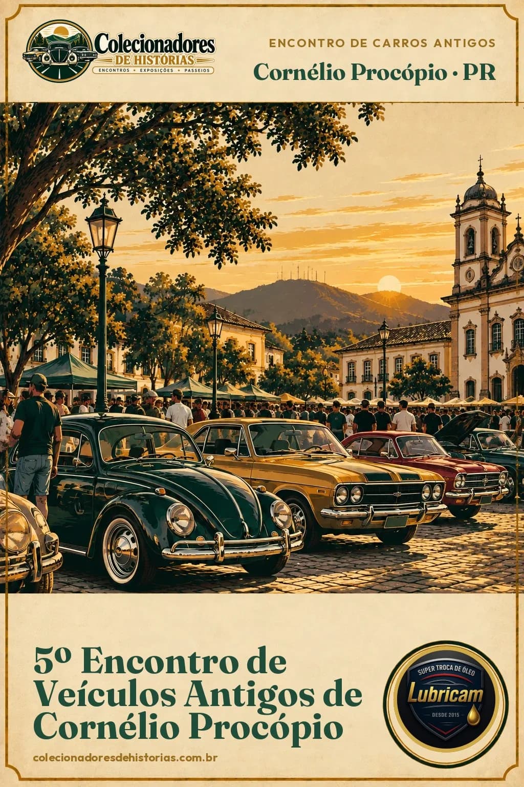 5º Encontro de Veículos Antigos de Cornélio Procópio