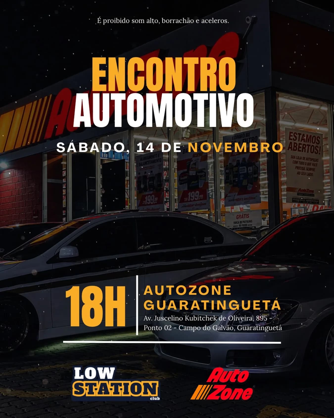 Encontro de carros do Low Station