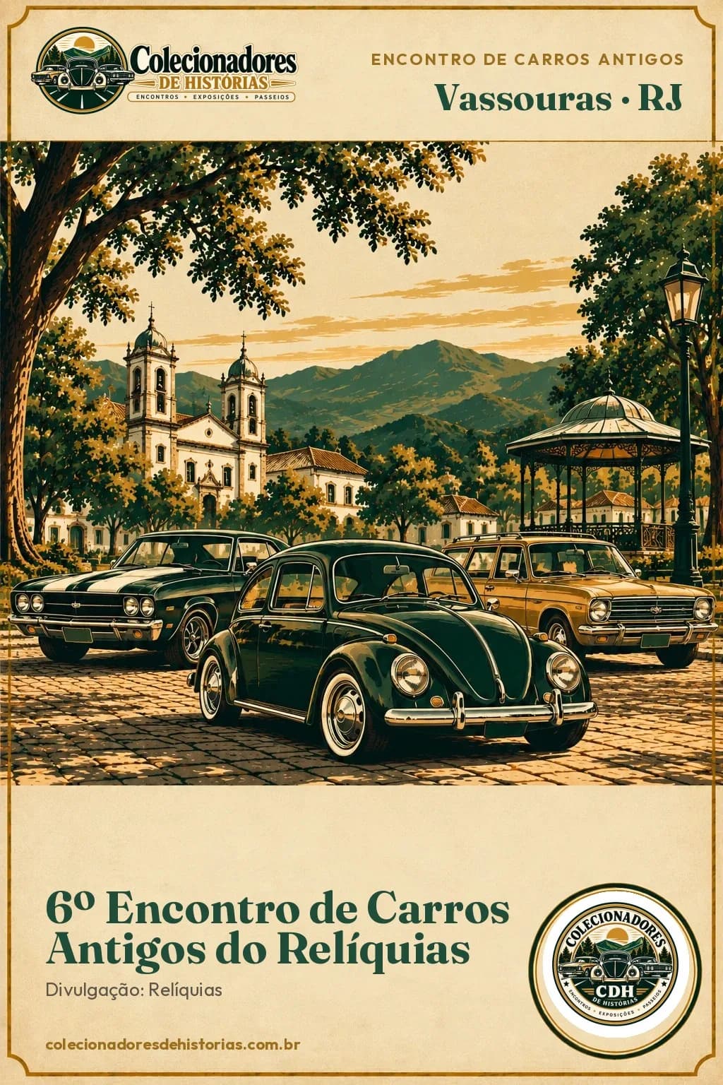 6º Encontro de Carros Antigos do Relíquias