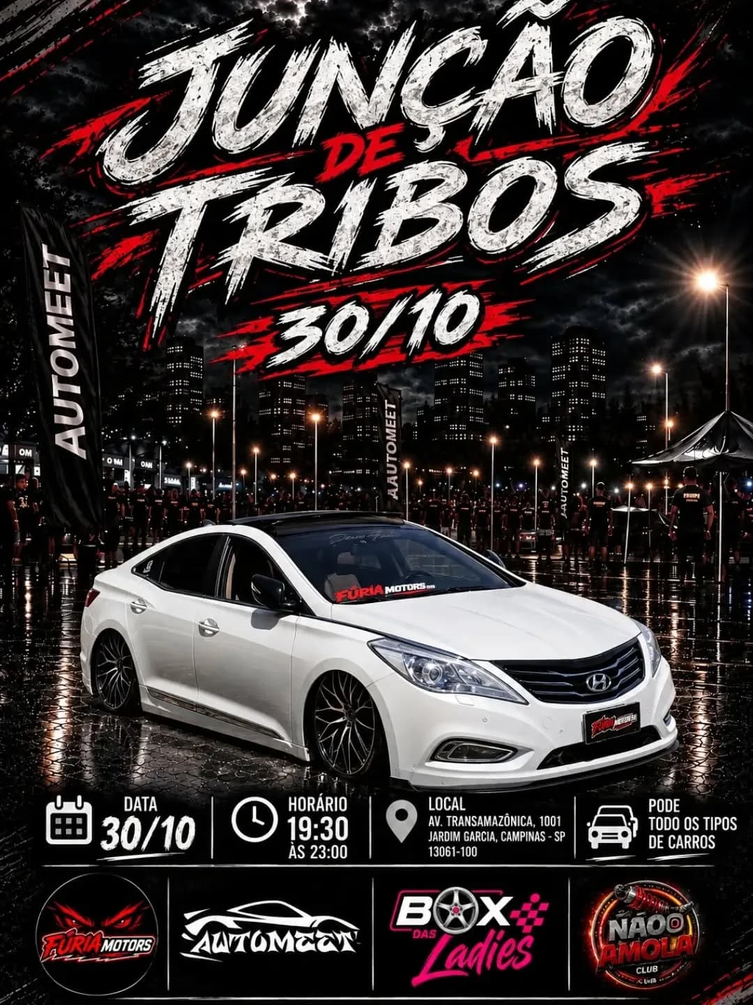 Encontro de carros do Automeet