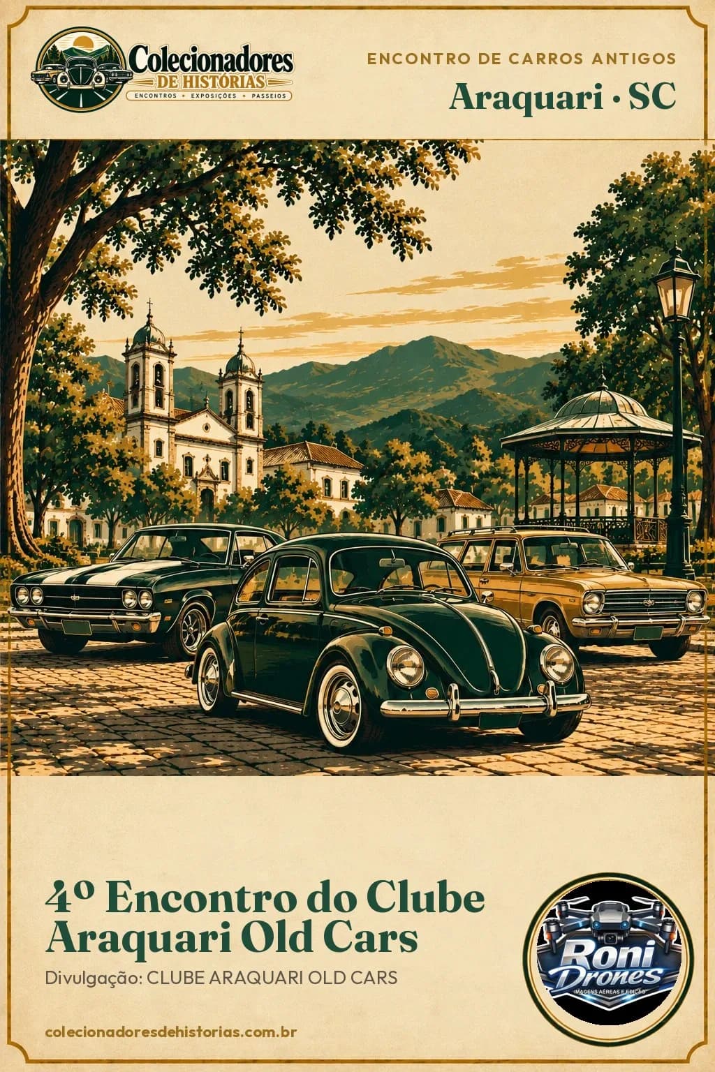 4º Encontro do Clube Araquari Old Cars