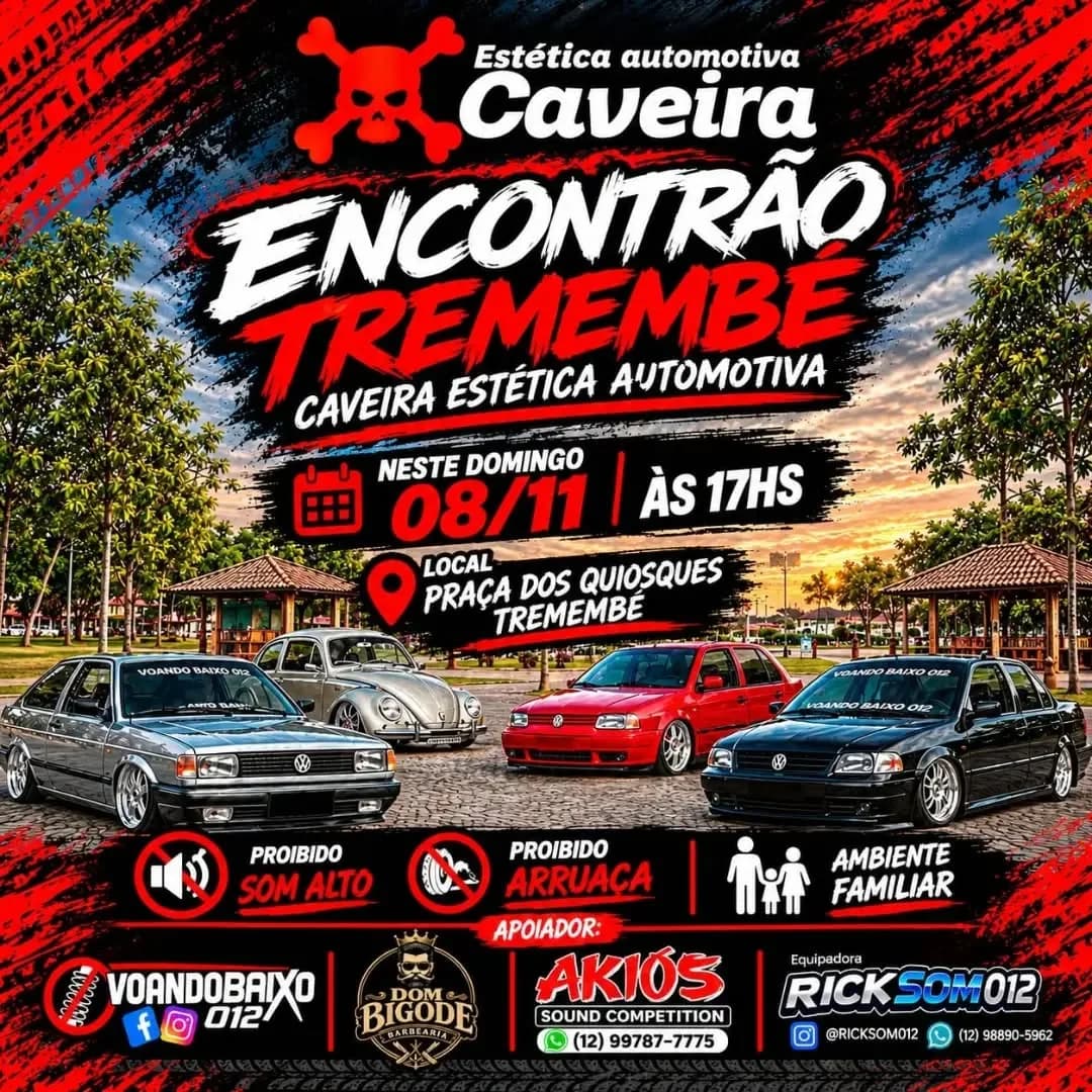 ENCONTRÃO TREMEMBÉ — CAVEIRA ESTÉTICA AUTOMOTIVA
