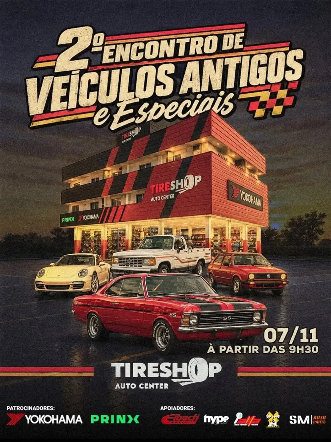 2º Encontro de Veículos Antigos e Especiais