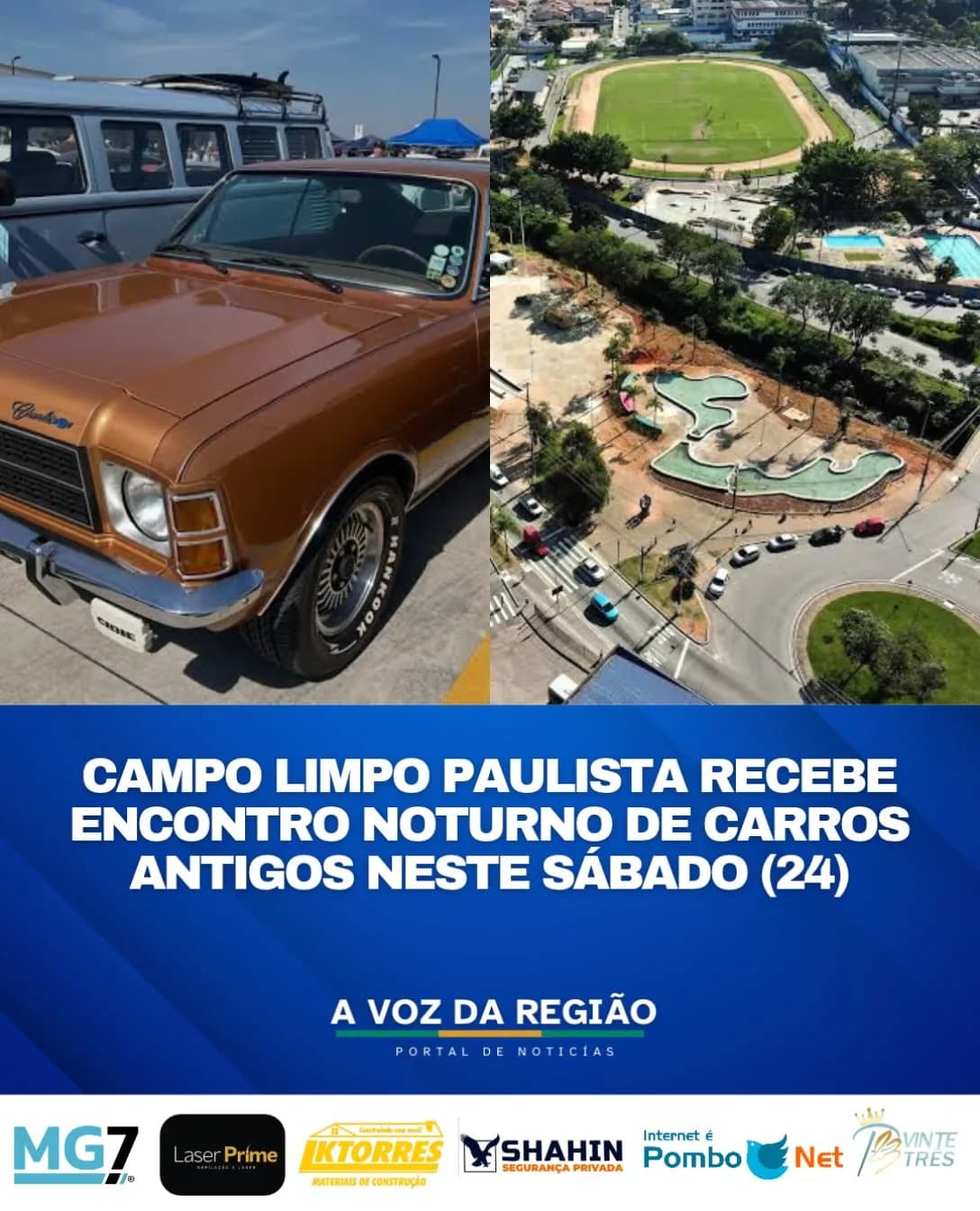 Encontro Mensal de Carros Antigos - edição de outubro
