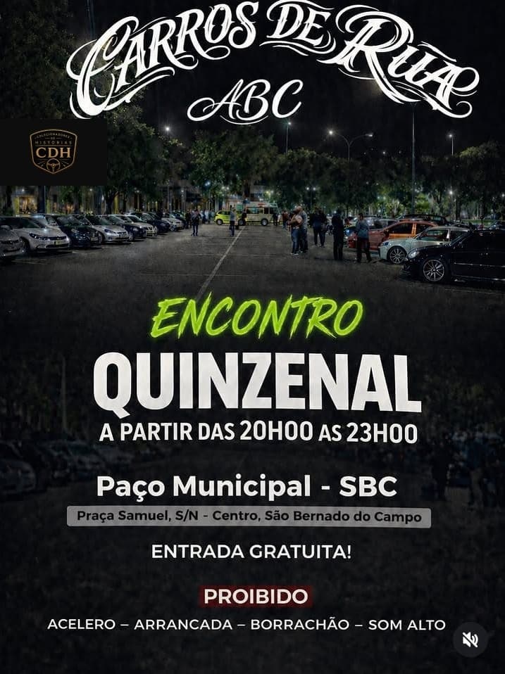 Carros de Rua ABC - São Bernardo do Campo, SP