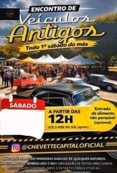 Encontro de veículos antigos - Brasília, DF