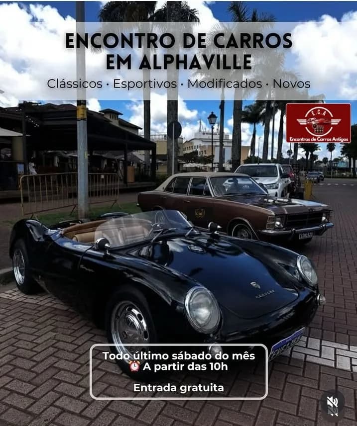 Encontro de carros em Alphaville - Nova Lima, MG