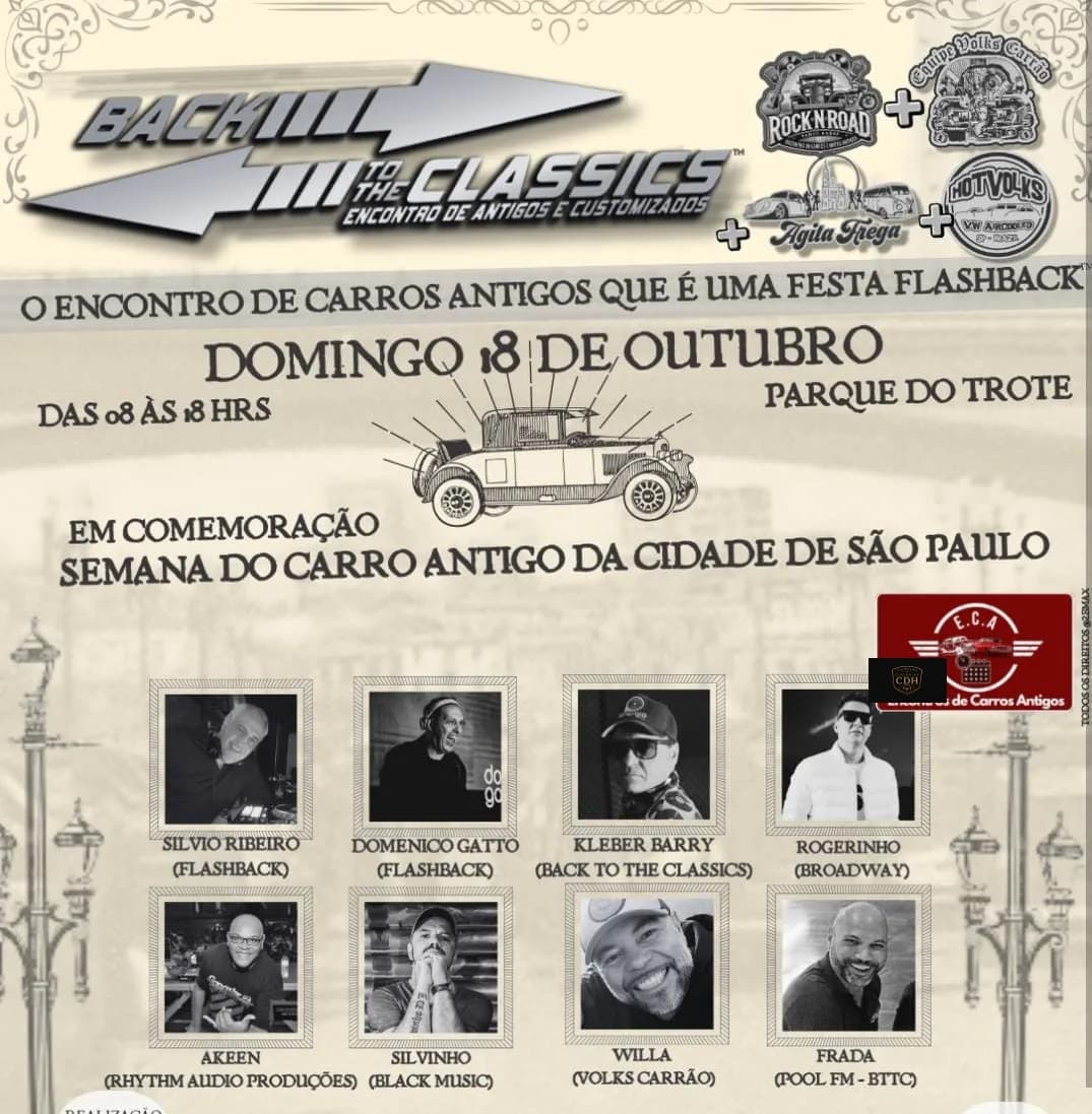Back to the Classics Encontro de Antigos e Customizados - São Paulo, SP