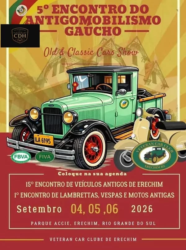 5º Encontro do Antigomobilismo Gaúcho - Erechim, RS