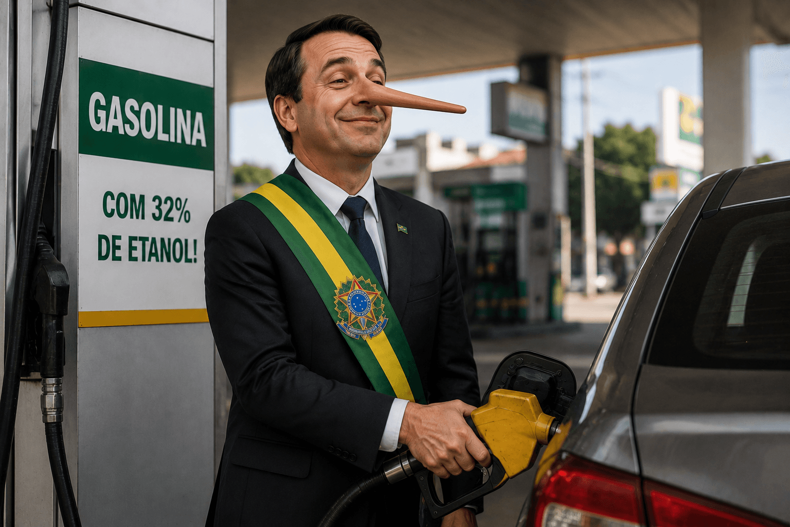 Imagem de destaque do artigo As Quatro Mentiras do Governo Sobre a Gasolina com Mais Etanol