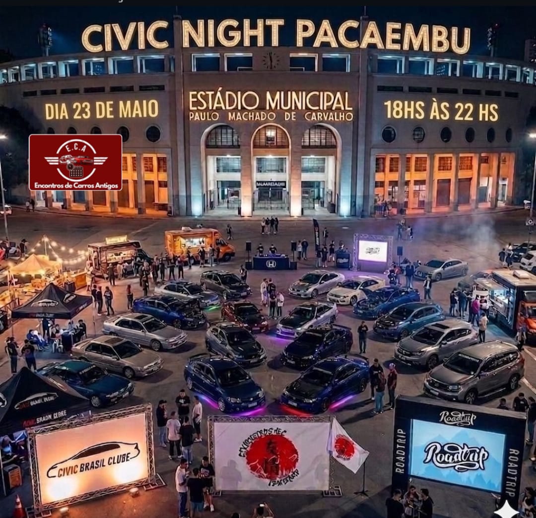 CANCELADO Civic Night Pacaembu - São Paulo, SP