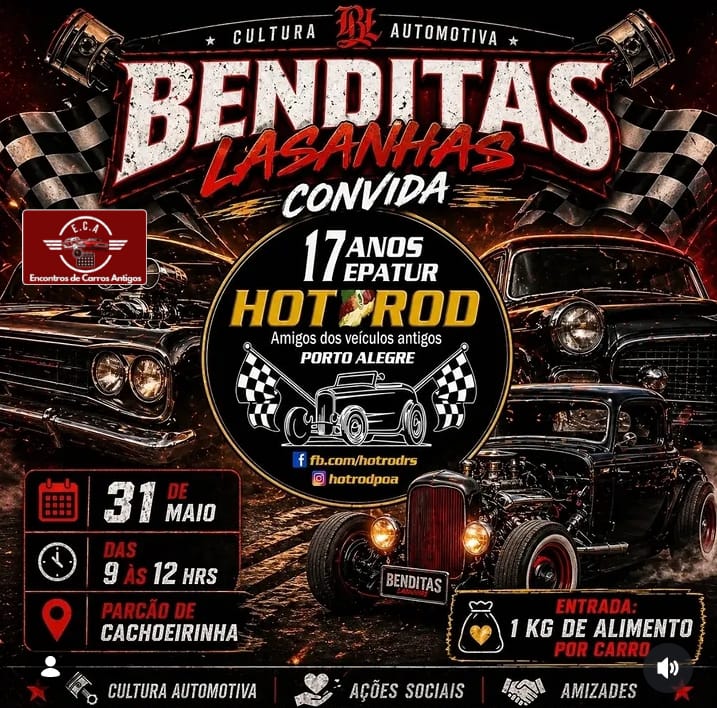 Amigos dos veículos antigos hot rod - Cachoeirinha, RS