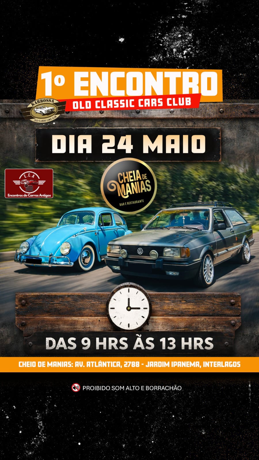1º encontro Old Classic Cars Club - São Paulo, SP