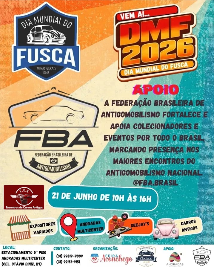 Folder de DMF 2026 FBA - Belo Horizonte, MG