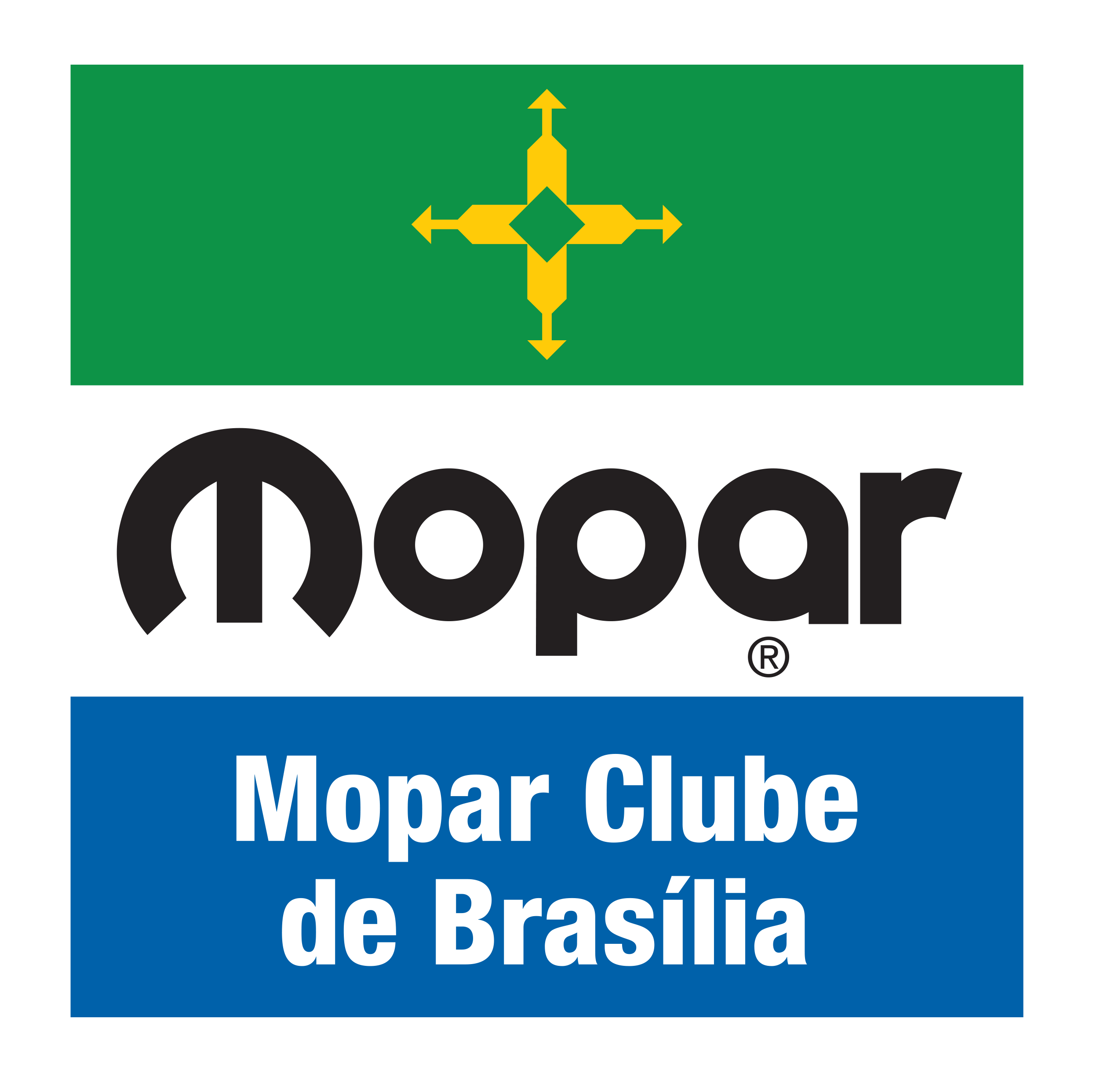 Logo do MOPAR CLUBE DE BRASILIA