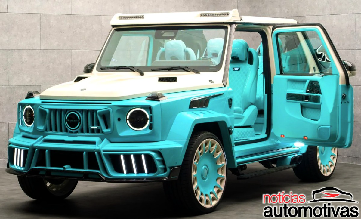 Esquema de Cores 'Higiene Bucal': A Mansory e Seu Projeto Radical para o Mercedes G-Class