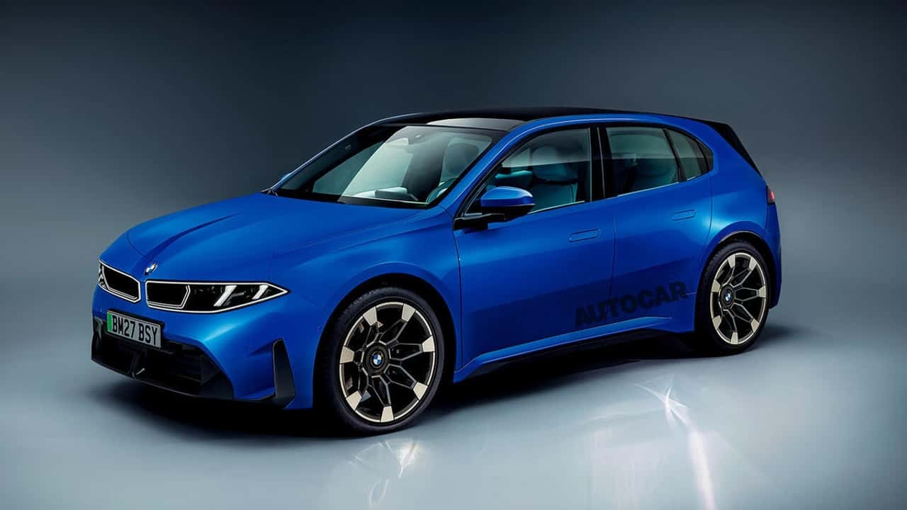 Imagem de destaque do artigo O Futuro do Novo BMW Série 1: Uma Versão Elétrica com Tração Traseira em 2028